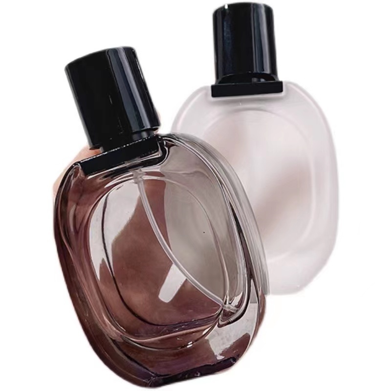 30ml Portable Travel Subpackaging Container Oval Flat Perfime Bottle