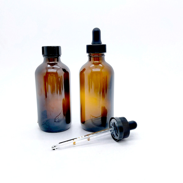 High Quality  8oz  16oz 32oz  Custom Syrup Oral Liquid Pharmaceutical Kombucha Amber Glass Bottles With Phenolic Lid