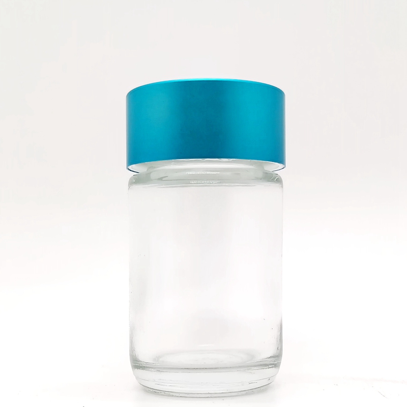 5 Pack 2.5G Baby Recyclable Jeeter Packaging Child Resistant Glass Jars Jeeter Packaging With Cones