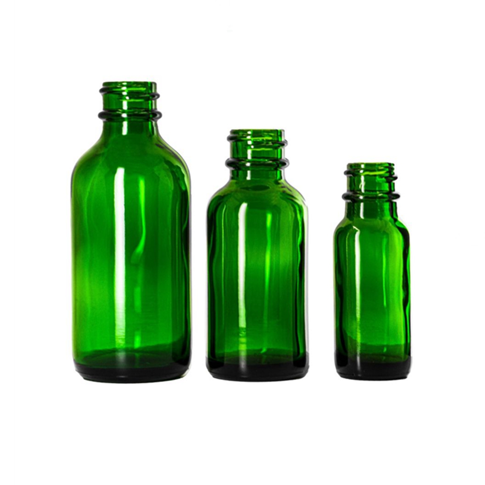 0.5oz 1oz 2oz 4oz 8oz 16oz 32oz Amber Brown Boston Round Glass Lotion Bottle Oil Dropper Bottle