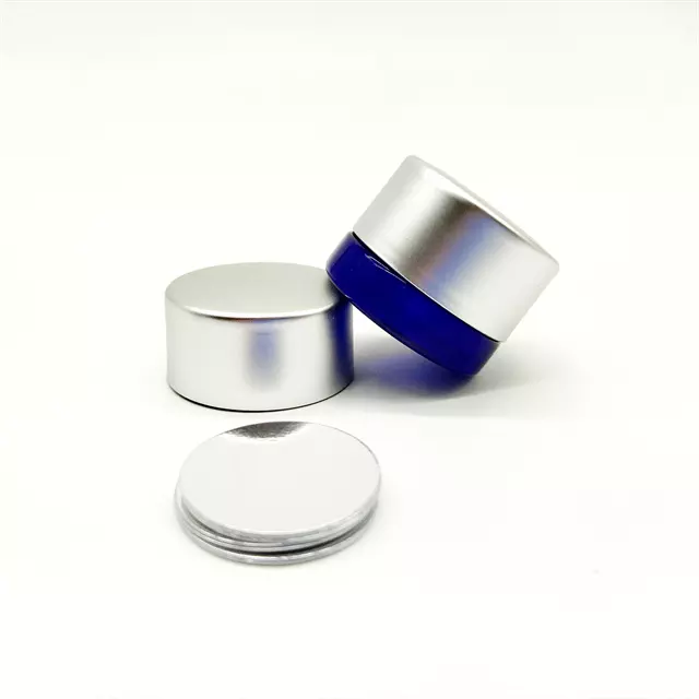 Round Shape Clear Glass Jar 5ml 7ml 9ml 1g 1.5g 2g Concentrate Packaging Child Resistant Screw Jars With Matte Black Cr Lids Cap glass jar glass bottle