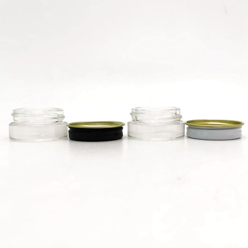 Free Samples Empty Custom 3ml 5ml 7ml 9ml Clear Cosmetic Cream Lip Body Scrub Jar Concentrate Cream Jar 7g