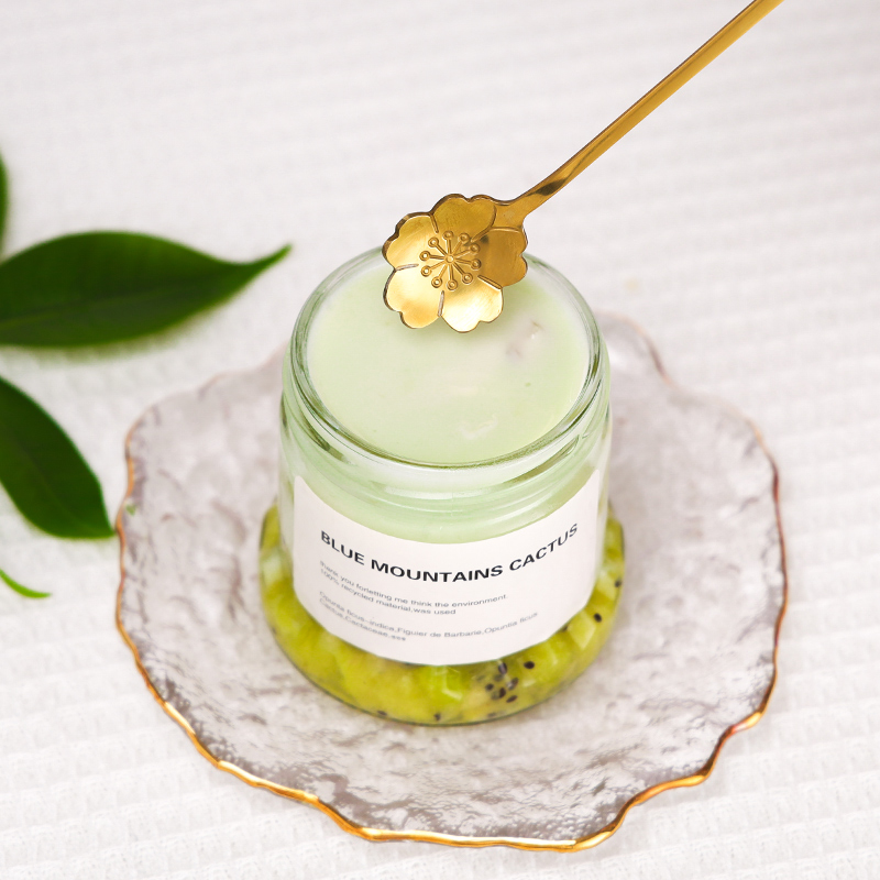75ml 100ml 200ml 280ml 380ml 500ml Recyclable Custom Round Wide Mouth Pickle Jam Glass Honey Jar With Metal Lug Cap
