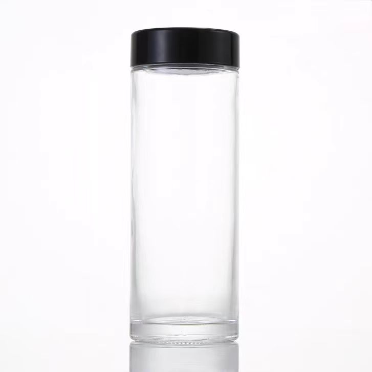 180ml / 280ml / 360ml 500ml 720ml Small Round Glass Jam Jars Glass With Lid Storage Pickles Jar for Food