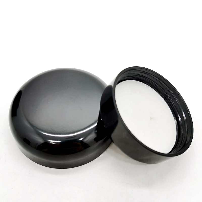 Hot Sale Large Stash Herb Violet Glass Jar 500 ML Black UV Glass Smell Proof Powders Supplement Jars With Bakelite Cap