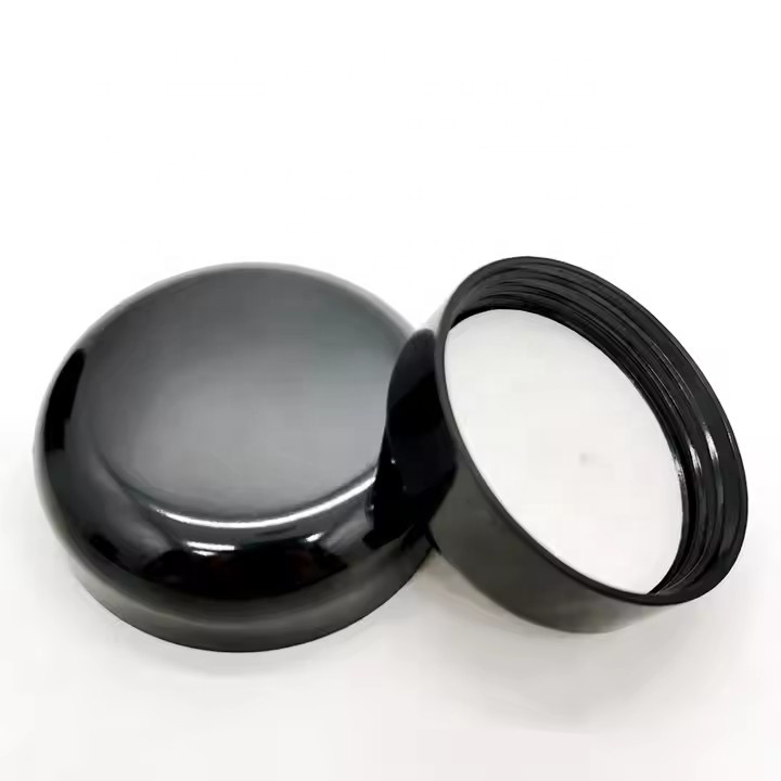 Hot Sale Airtight 100ml 200ml 250ml 500ml 1000ml Dark Violet Glass Jars Black Plastic Screw Cap Elegant Packaging Best Seller