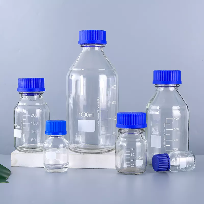 Tiandi Lab 1000ml GL80 Borosilicate Glass Reagent Bottle Glass Jar Glass Bottle