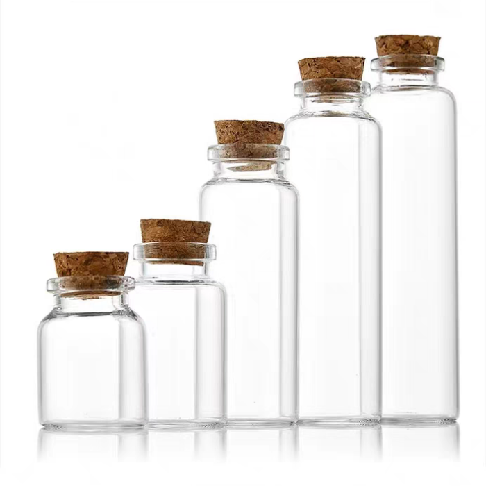 Diameter 30mm Flat Glass Test Tube Galls Flat Bottom Bulk Test Glass Tube With Cork