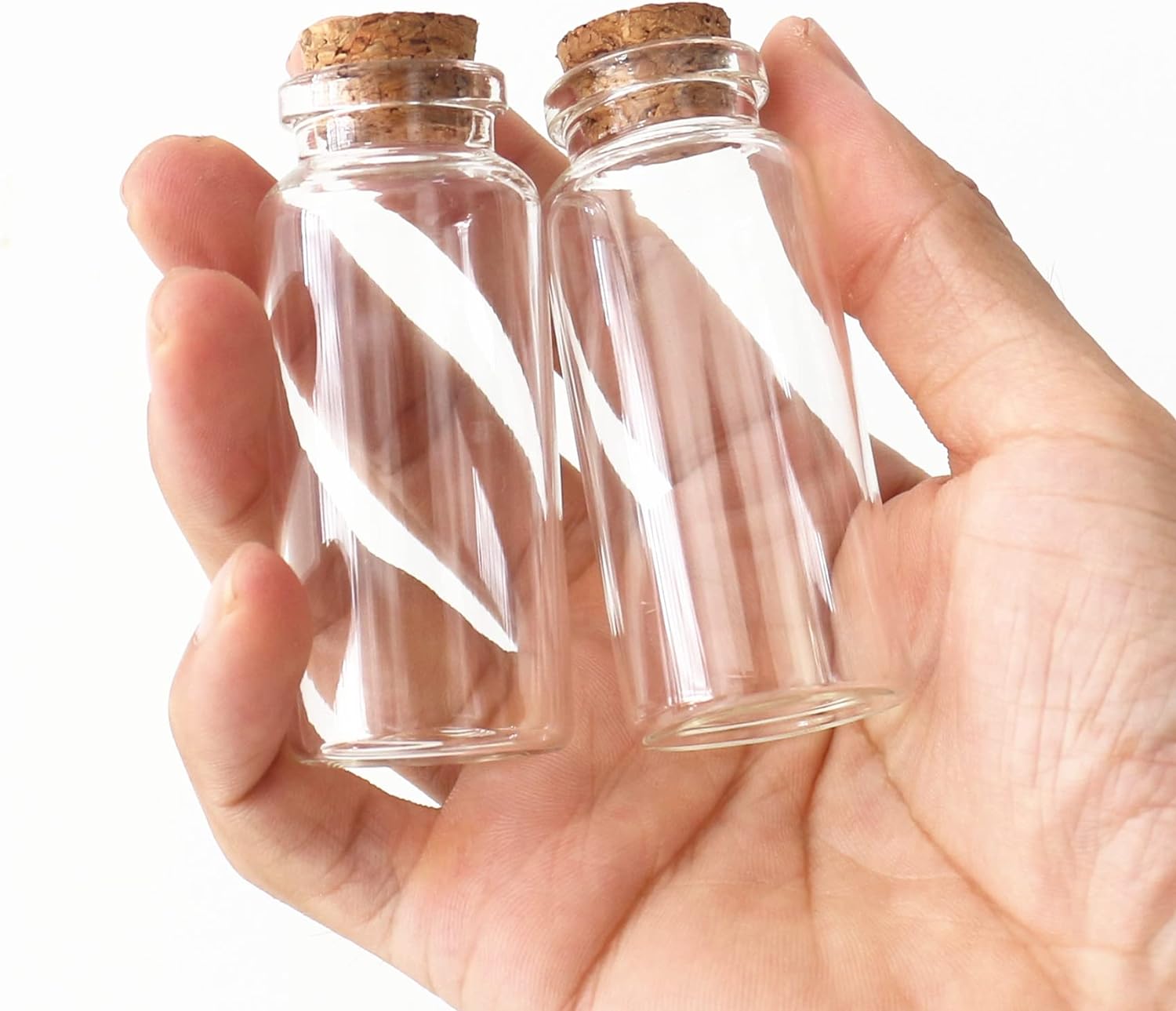 5ml 10ml 15ml 25ml 35ml 50ml 100ml Glass Pharmaceutical Borosilicate Test Tube Wishing Bottle Cylinder With Cork