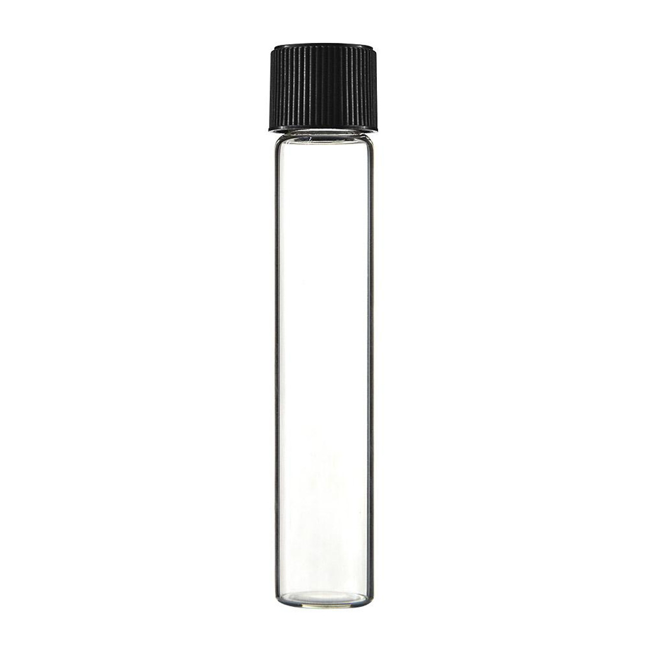 115mm 120mm Clear Pre Glass Cigar Tube Rolled Glass Tube for Smoking With Child Resistant Cap