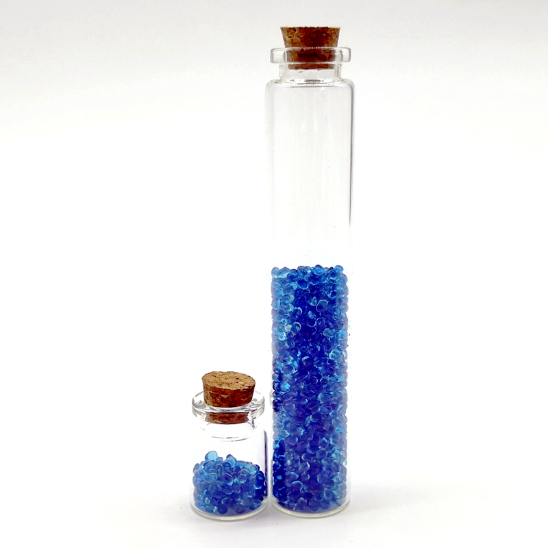 Wholesale Clear Transparent Glass Vials Aluminum Screw Cap Test Tubes for Product Packaging