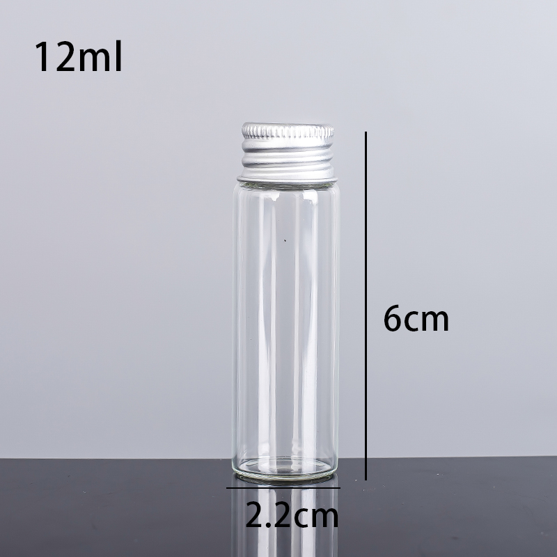 Vanilla Packing Food Grade Glass Test Tubes With Screw Cap
