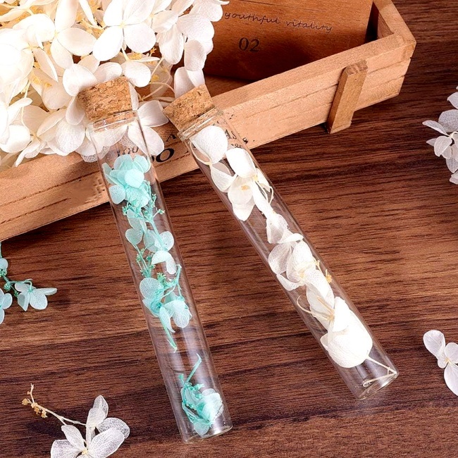 Factory Customizable Flat Bottom Round Bottom Pharmaceutical Transparent Borosilicate Pipe Glass Test Tube With Cork Lid