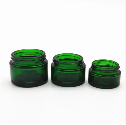 Wholesale Matte Colored 5g 10g 20g 30g 50g 100g 4oz 50ml Frosted Glass Face Cream Jar
