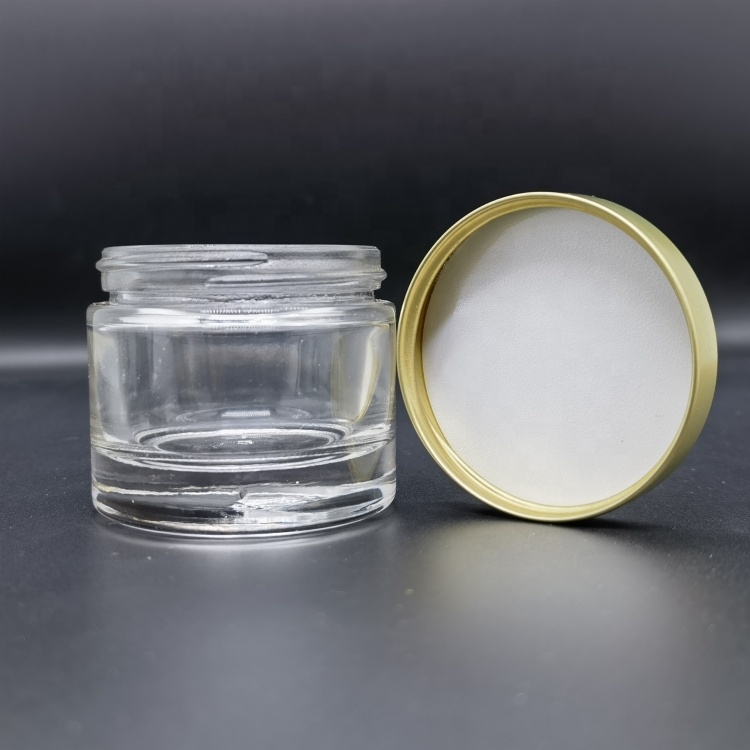 1oz 30ml 2oz 60ml Custom Luxury Serum Skin Care Glass Bottle Cream Jar Cosmetic Containers Skincare Packaging