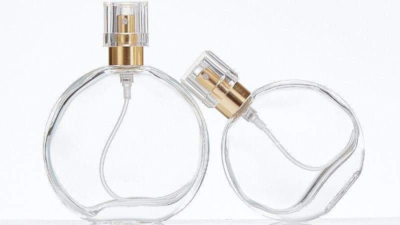 Travel Sizes Perfume Container Glass Cosmetic Bottles Glass Fragrance Bottles Luxury Glass Perfume Bottles with Spray Pump