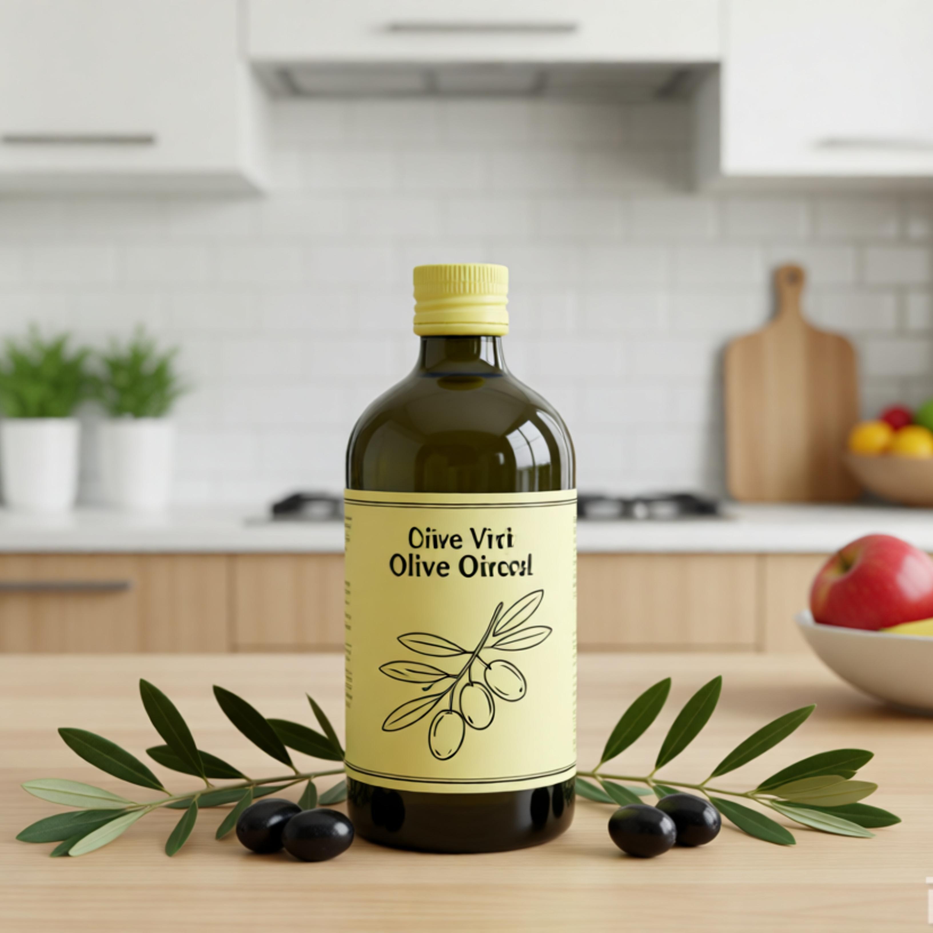 Customized Colorful Matt Green  500ml 1000ml Glass Olive Oil Bottle with Aluminum Cap